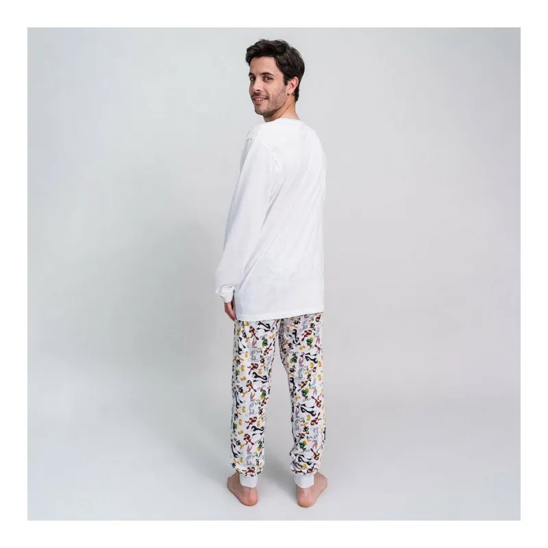 Pyjamat Looney Tunes Harmaa (Aikuisten) Miehet