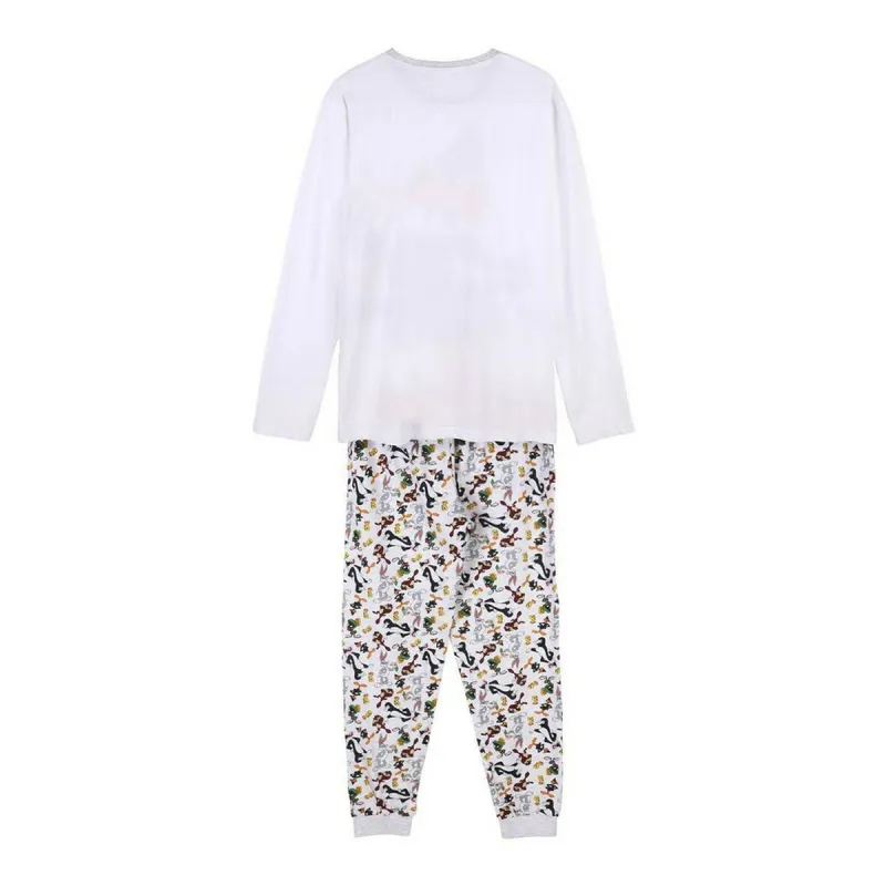 Pyjamat Looney Tunes Harmaa (Aikuisten) Miehet