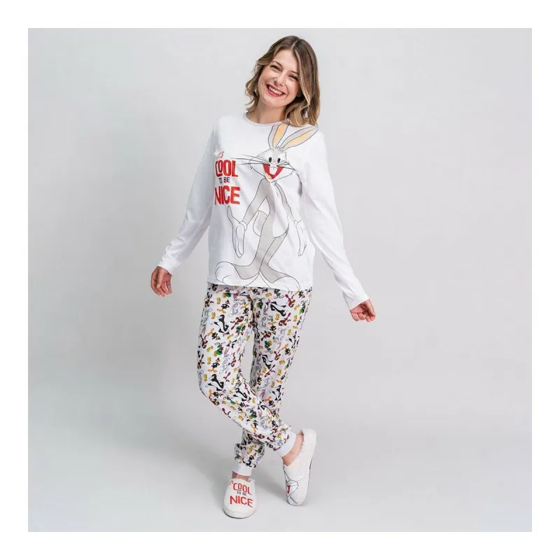 Pajama Looney Tunes Pelēks Dāma