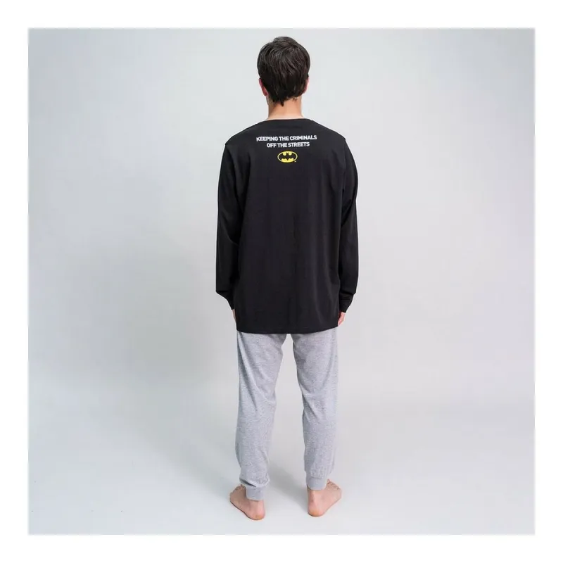 Pajama Batman Melns (Odrasle) Vīriešu