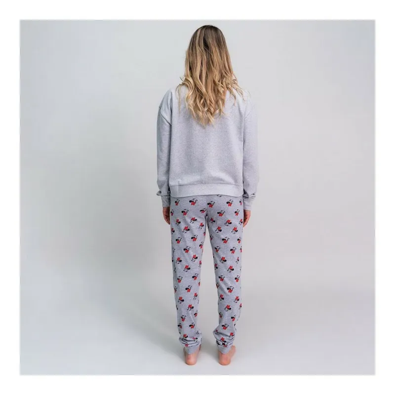 Pyjamat Minnie Mouse Nainen Harmaa