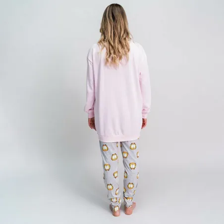 Pyjamat Garfield Vaaleanpunainen