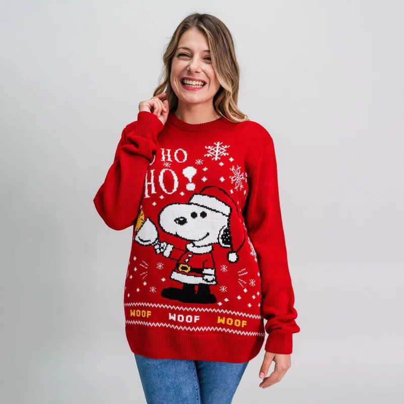 Uniseksinismegztinis Snoopy Raudona