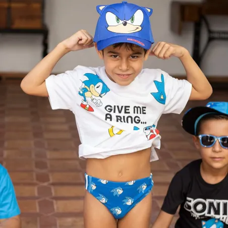 Ujumisriided, laste Sonic Tumesinine
