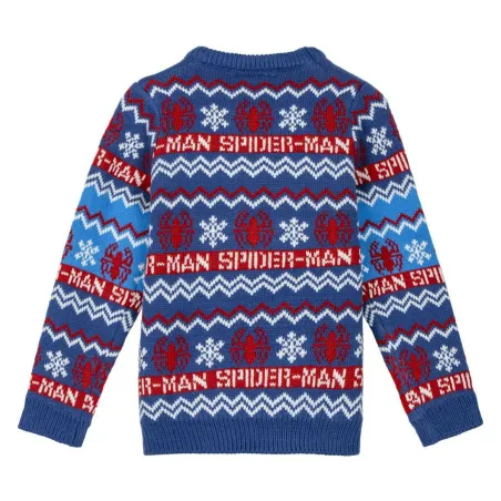 Unisex neulepusero Spider-Man Sininen