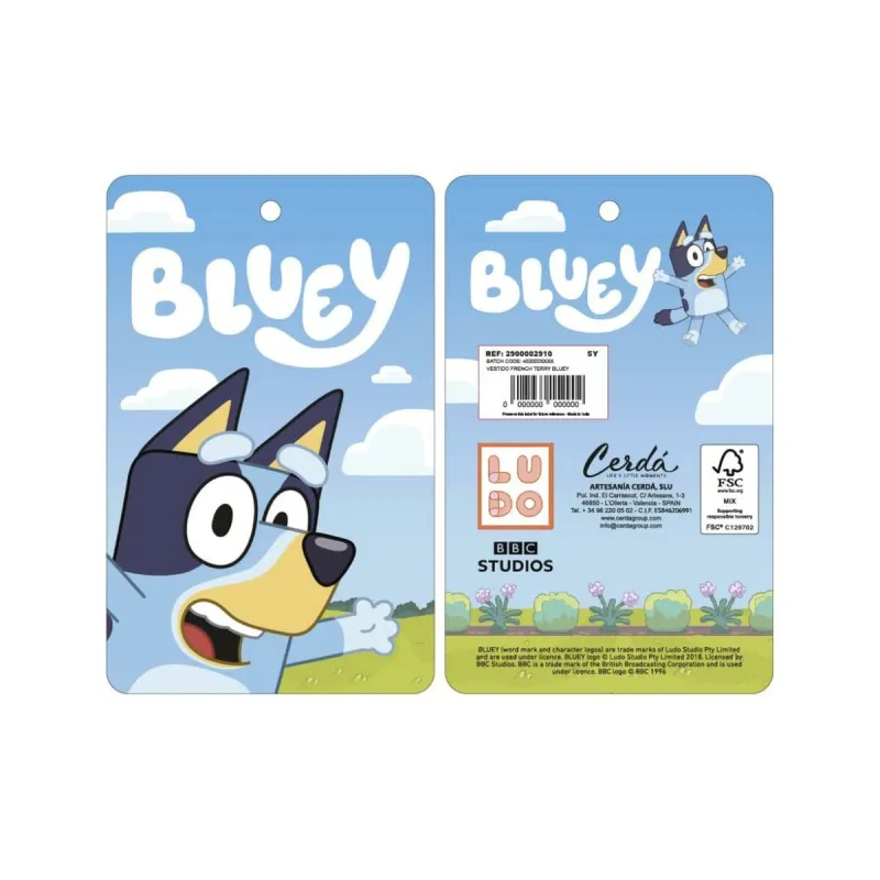 Megztinis Bluey