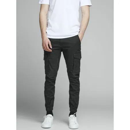 Bikses Jack & Jones JPSTPAUL JJFLAKE CARGO NOOS 12139912 Melns