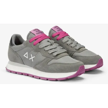Naisten lenkkikengät SUN68 ALLY SOLID NYLON Z44201 Harmaa