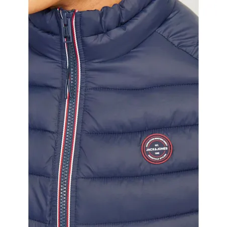 Мужской стеганый жилет Jack & Jones JJESPRINT BODYWARMER COLLAR NOOS 12258457 Тёмно Синий