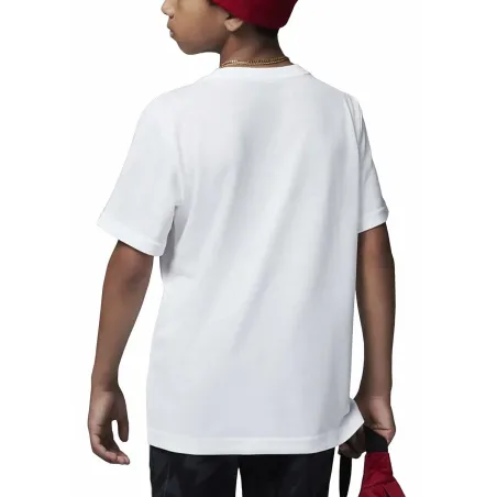 Детский Футболка с коротким рукавом Jordan JUMPMAN SUSTAINABLE GRAPHI 95B922 001 Белый