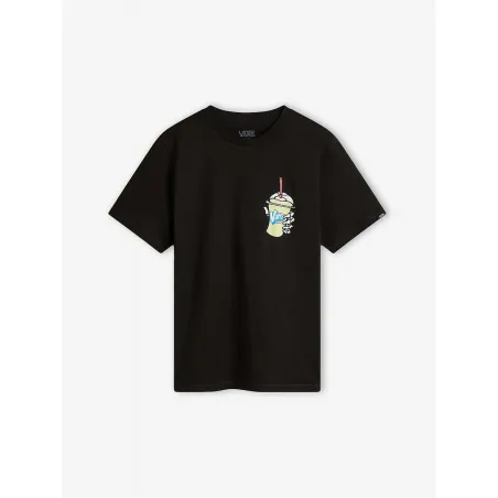Lasten Lyhythihainen paita Vans Lil Reggie SS VN000JC4BLK1 Musta
