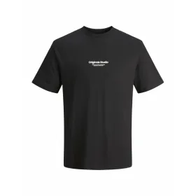 Miesten T-paita Jack & Jones JORVESTERBRO TEE SS 12240121 Musta