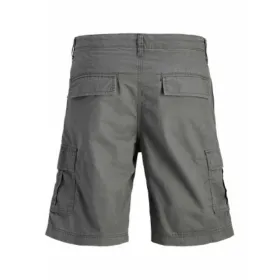 Šorti Jack & Jones JPSTCOLE MATEOCARGO SHORT MID SN 12274389 Pelēks