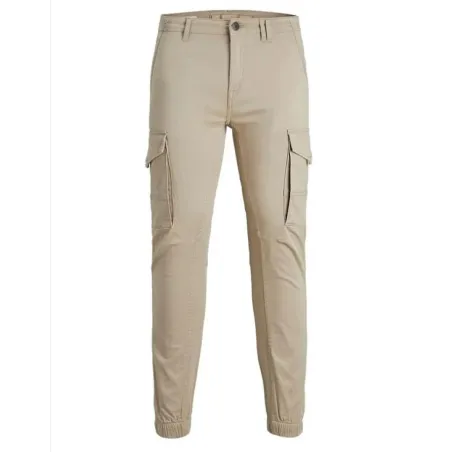 Bikses Jack & Jones JPSTPAUL JJFLAKE CARGO CROCKERY NOOS 12193754 Bēšs