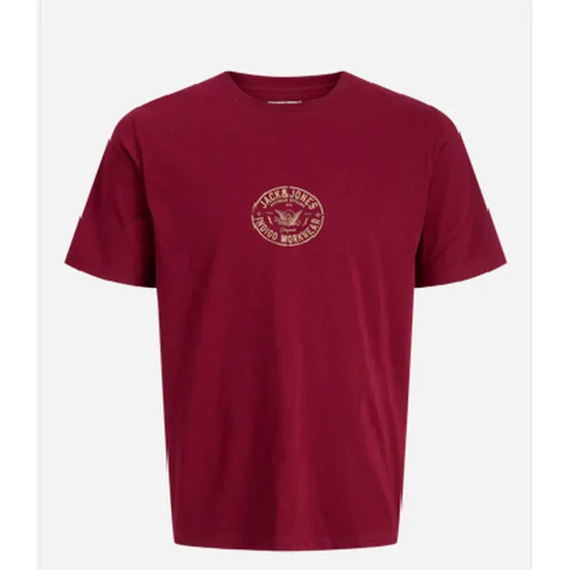 Miesten T-paita Jack & Jones JORRETRO TEE SS CREW NECK SMU 12288009 Punainen