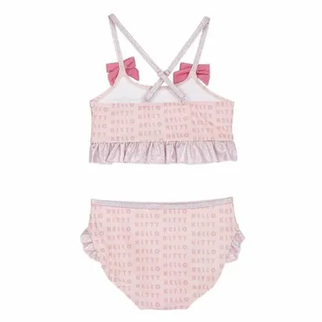 Divdaļīgs Peldkostīms Hello Kitty Gaiši Rozā