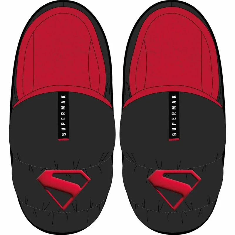 Mājas čībām Superman Melns