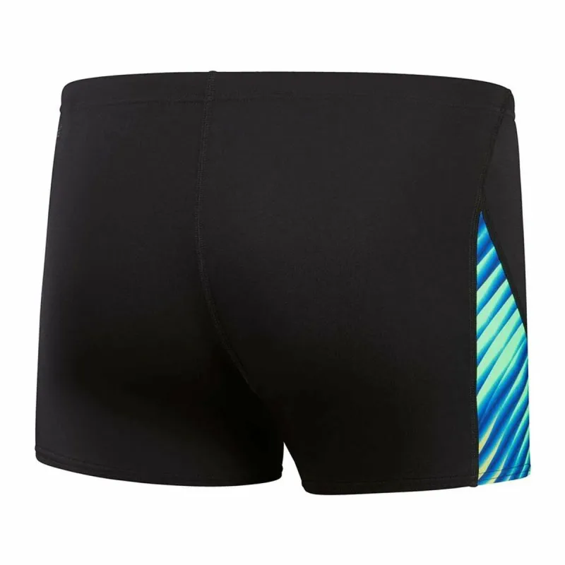 Zēnu Bokseršortu Peldbikses Speedo Allover Digi V-Cut Melns