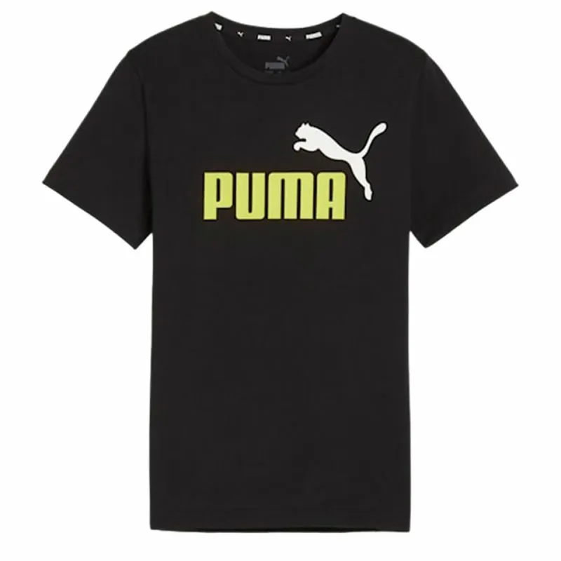 Child's Short Sleeve T-Shirt Puma Essentials+ 2 Colour
