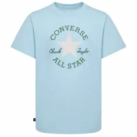 Lasten Lyhythihainen paita Converse Sustainable Core Sse Taivaansininen