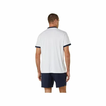 Polo lühikeste varrukatega, meeste Asics Court Valge
