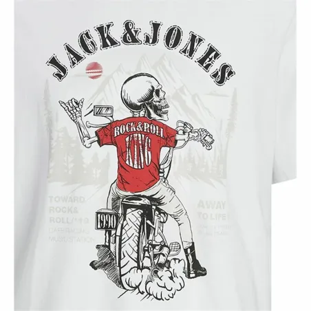 Lühikeste varrukatega T-särk, meeste Jack & Jones skull Rock Crew