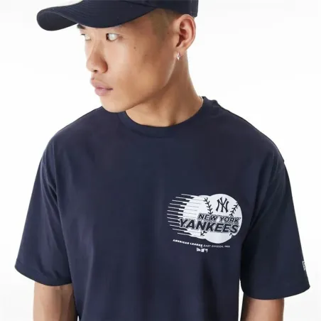 Vīriešu Krekls ar Īsām Piedurknēm New Era BASEBALL GRPHIC OS New York Yankees