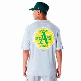 Men’s Short Sleeve T-Shirt New Era MLB WORLD SERIES OS Oakland Athletics