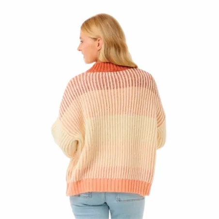 Naisten huputon collegepaita Rip Curl Soleil Rib Knit Crew