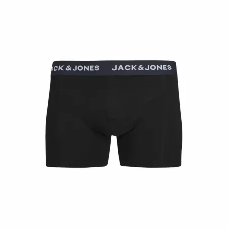 Vīriešu Bokseršorti Jack & Jones Jacaron Solid Trunks Melns