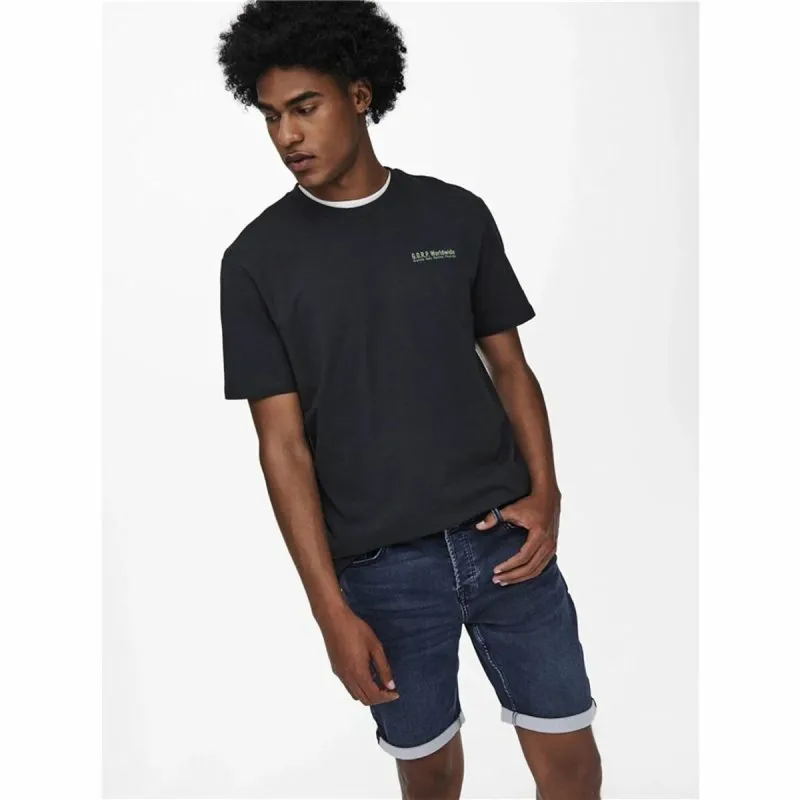Teksad, meeste Only & Sons Regular D Blue 8582 Sinine