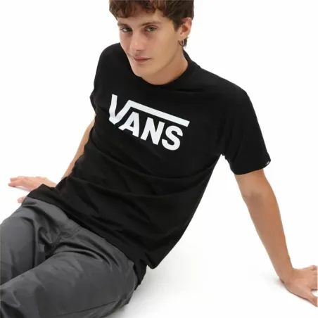 Men’s Short Sleeve T-Shirt Vans Mn Classic White Black