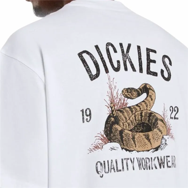 Lühikeste varrukatega T-särk, meeste Dickies Dickies Snake Ss Tee Valge