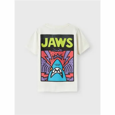 Lasten Lyhythihainen paita Name It Nkmmakai Jaws Nreg Box Sky