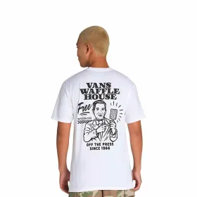 Miesten T-paita Vans Death Grip Ss Valkoinen