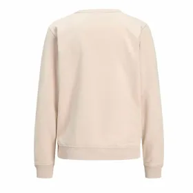 Naisten huputon collegepaita Jack & Jones Jxmadi Reg Ls Crew Swt Noos