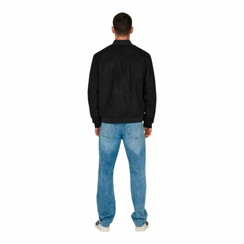 Мужская куртка Only & Sons Onslucas Fake Suede Bomber Otw