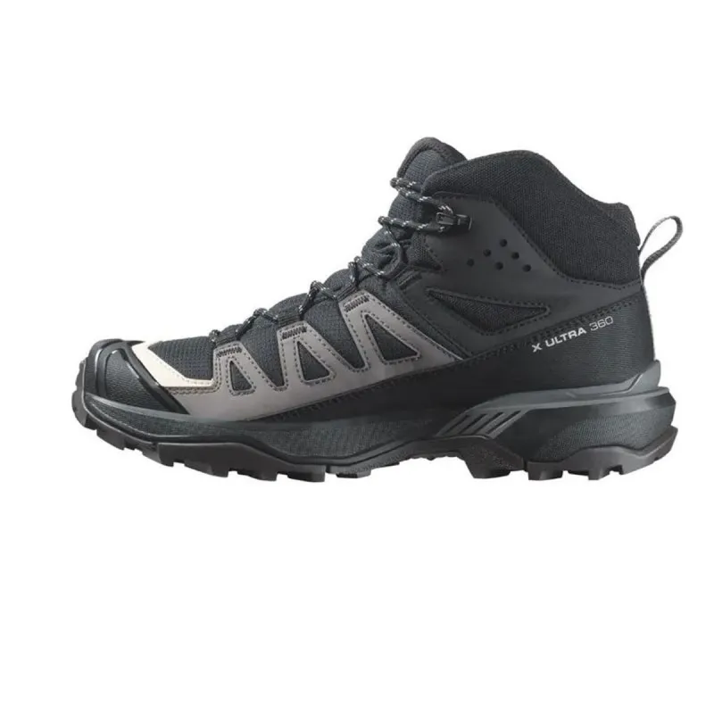 Vaikščiojimo batai vyrams Salomon X Ultra 360 Mid Juoda