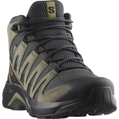 Miesten kävelykengät Salomon X-Adventure Recon Mid Musta