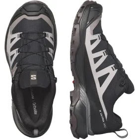 Vaikščiojimo batai moterims Salomon X Ultra 360 GORE-TEX Pilka