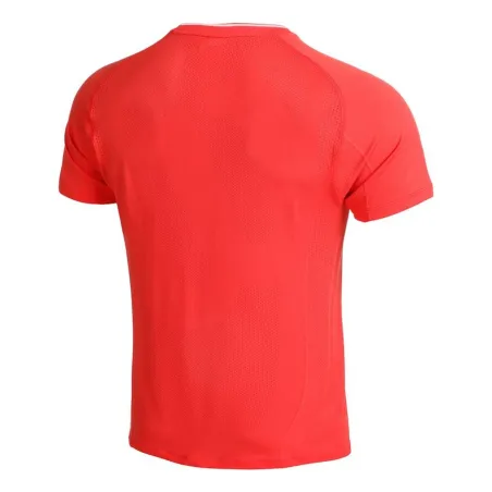 Miesten T-paita Wilson Wilson Team Seamless Crew Punainen Padel
