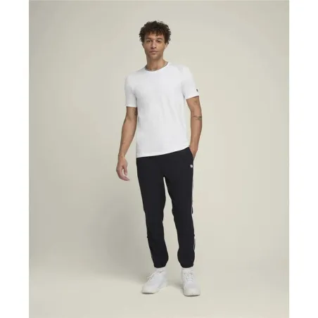 Lühikeste varrukatega T-särk, meeste Wilson Wilson Team Seamless Crew Valge Padel