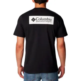 Vyriški marškinėliai su trumpomis rankovėmis Columbia North Cascades™ Juoda