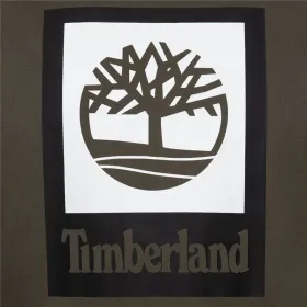 Miesten T-paita Timberland Stack Logo Oliivi