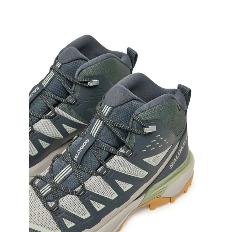 Pastaigu Kurpes Vīriešiem Salomon X Ultra 360 Edge Mid GTX Pelēks