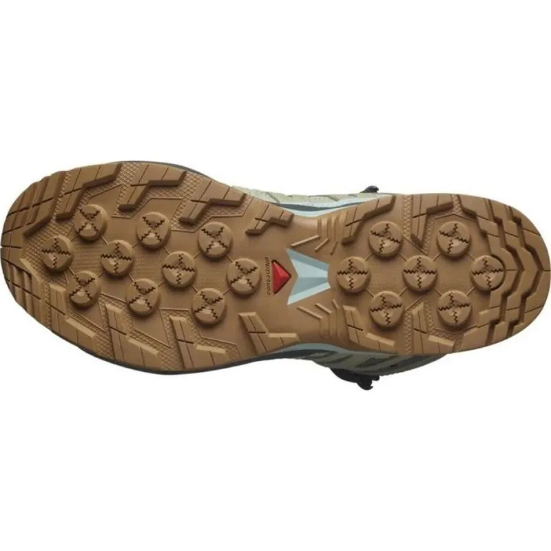 Meeste jalutuskingad Salomon X-Adventure Recon Mid Oliiv Tumehall