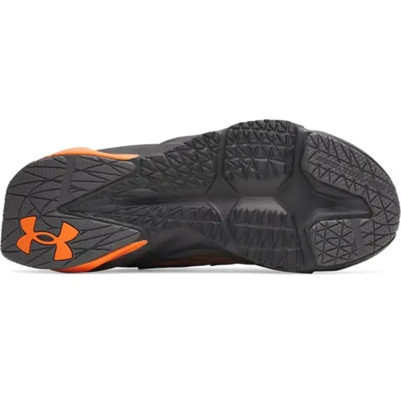 Детские спортивные кроссовки Under Armour Bgs Scramjet 7 Чёрный Оранжевый