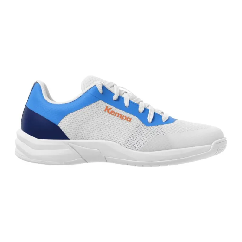 Sporta apavi Kempa Kourtfly Three Zils Balts Dāma