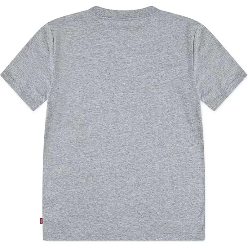 Vaikiška Marškinėliai su trumpomis rankovėmis Levi's Lvb On The Road Batwing Šviesiai pilka