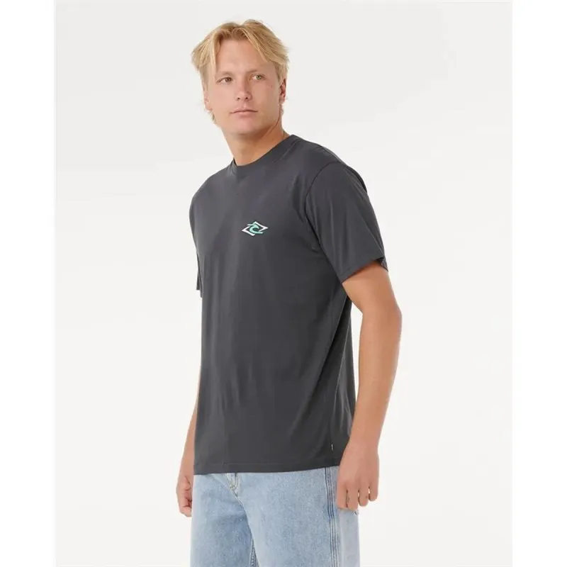 Lühikeste varrukatega T-särk, meeste Rip Curl Legacy Tee Must